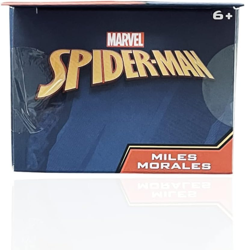 Bitty Boomers Marvel Spiderman Miles Morales Mini Bluetooth Speaker - Portable 3W Wireless Speaker with 9M Range, 4Hrs+ Battery & Stereo Pairing - for Kids, Travel & Spider Verse Fans image number 4