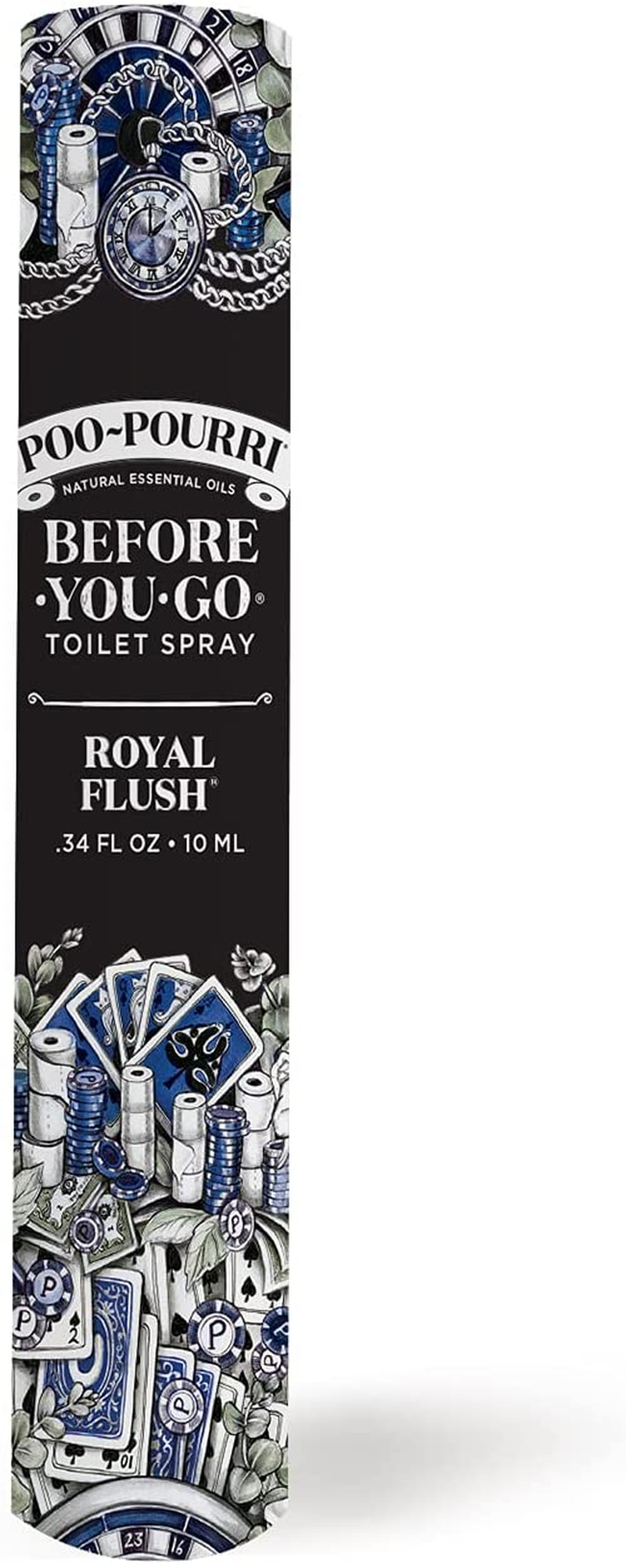 Poo-Pourri Before-You-Go Toilet Spray.34 Fl Oz, Tropical Hibiscus, 3 image number 1