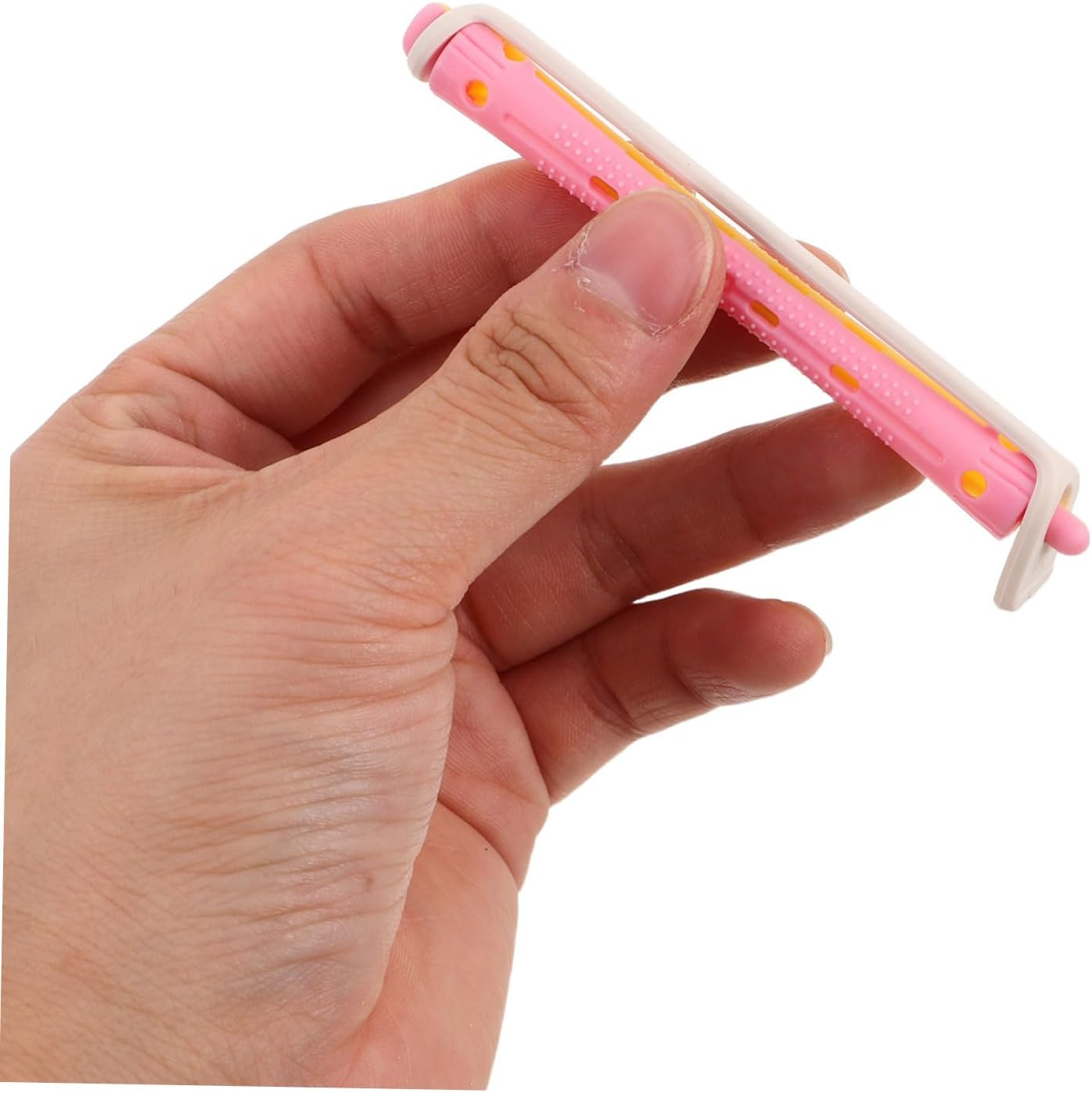 Generic 24Pcs Flexible Perm Rods for Curling Hair Durable Plastic Hair Rollers for DIY Styling Home Hairdressing Essentials Ample Tools for Creating Curls and Waves image number 2