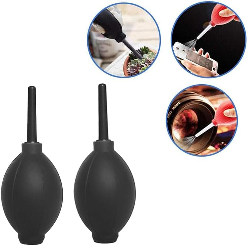 2Pack Soft Tip Silicone Air Blower Blaster Pump Dust Cleaner,Dust Blower Dust Cleaner Lens Blower Air Blaster,Air Blower Dust Cleaner with Soft Silicone Air Nozzle,Rubber Dust Blower with Soft Nozzle image number 2