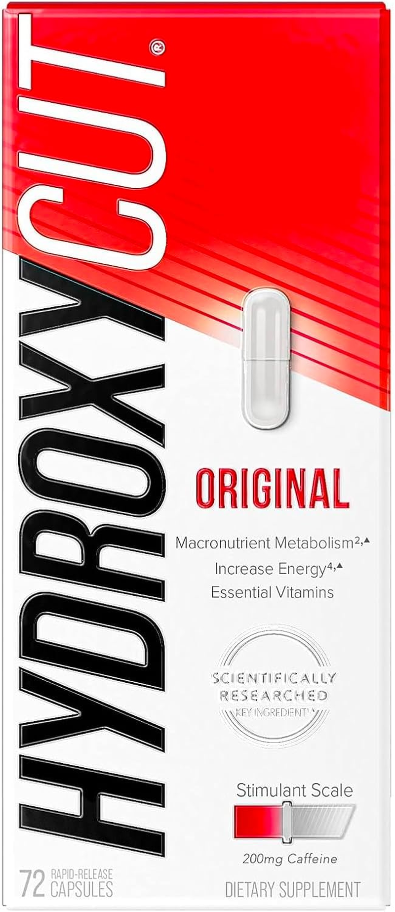 Hydroxycut Pro Clinical Weight Loss Supplements with Apple Cider Vinegar and Vitamins, Burn Calories & Get Naturally Sourced Energy, 72 Pills image number 4