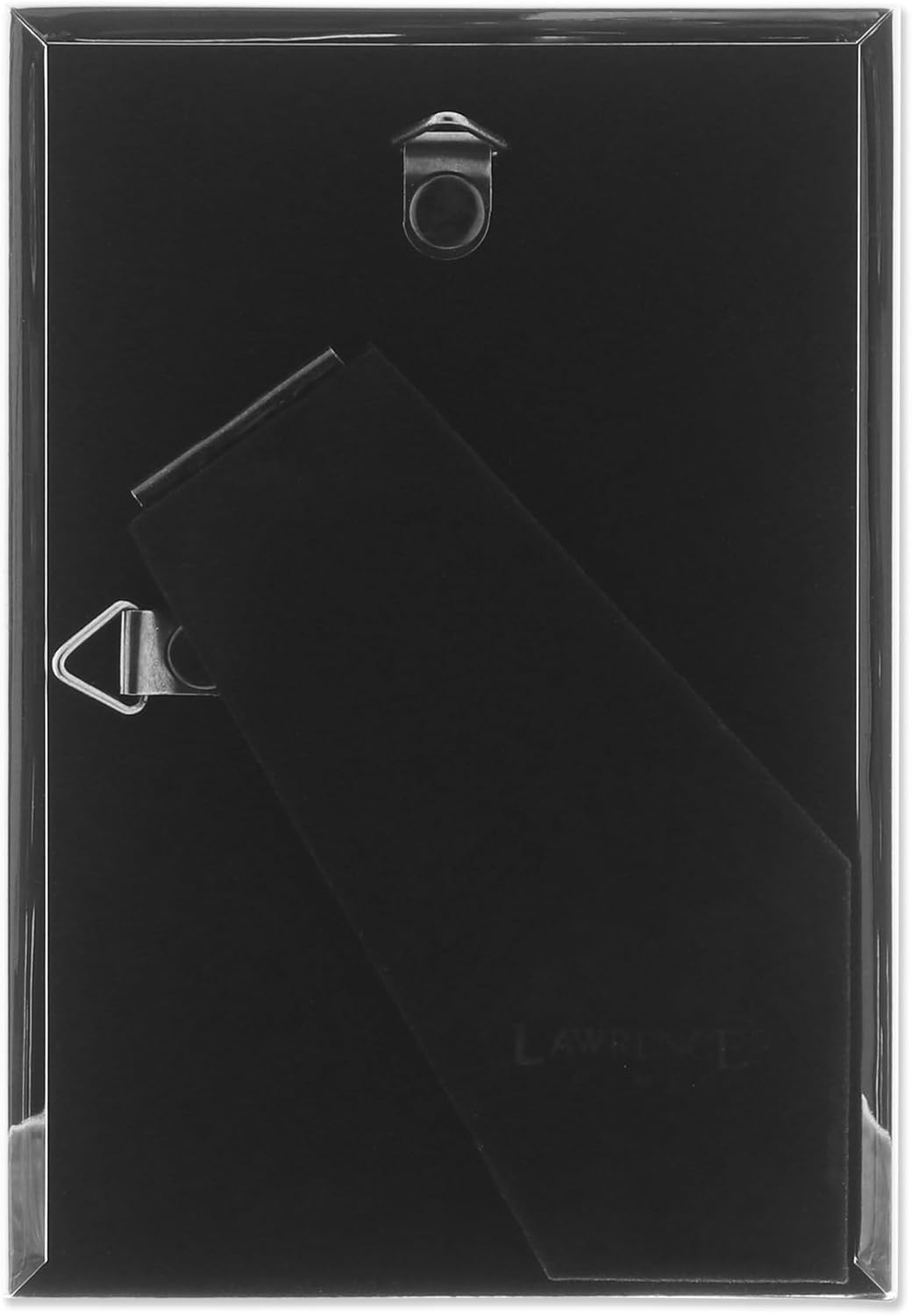 Lawrence Frames Simply Metal Picture Frame, 4 by 6-Inch, Silver image number 3