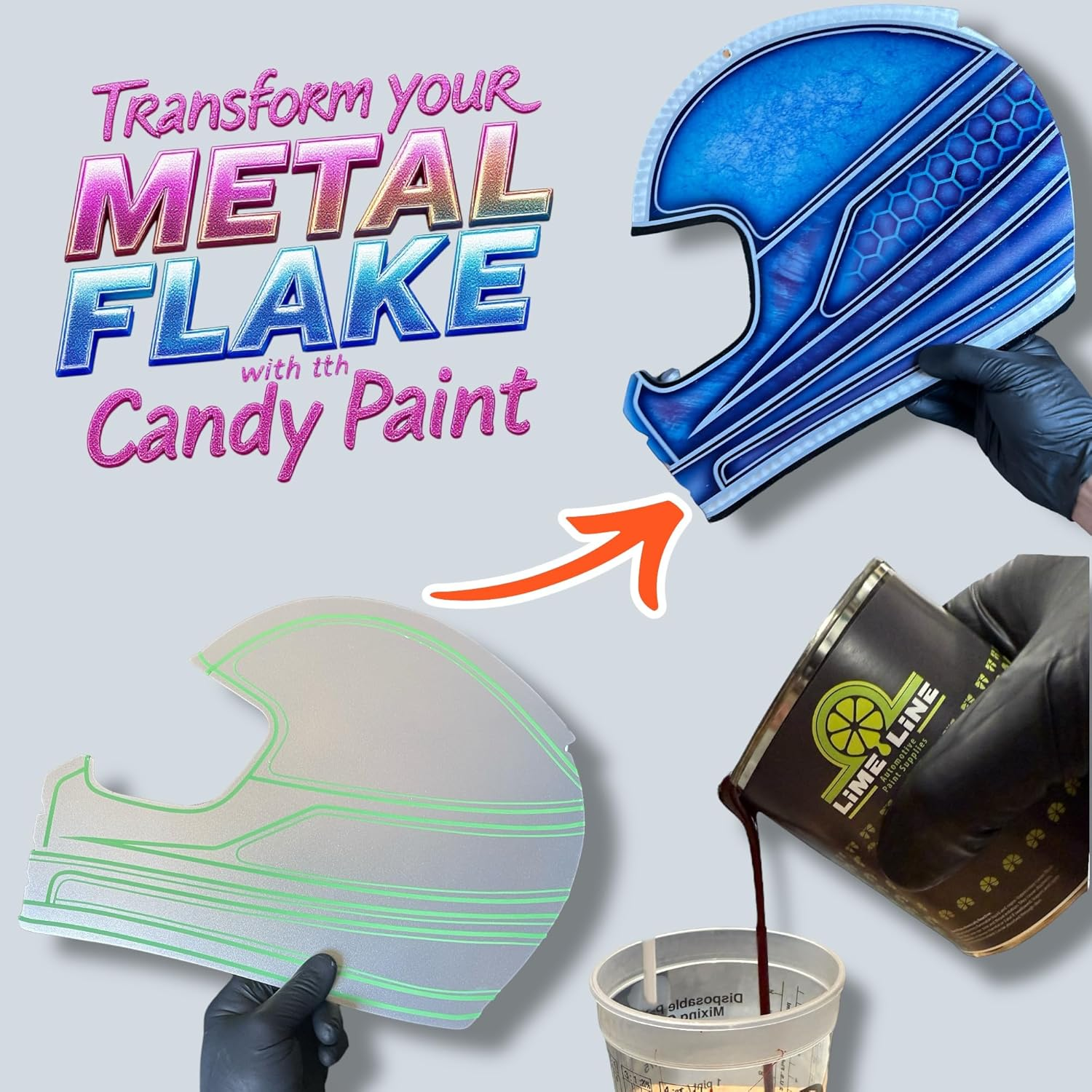 Lime Line 1/8" Fineline Automotive Pinstriping Masking Tape image number 4