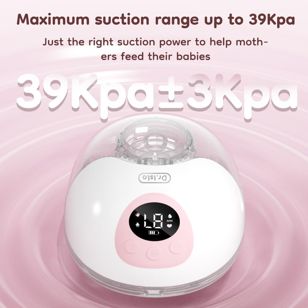 Breast Pump Hands Free EB50D, Wearable Breast Pump of Baby Mouth Double-Sealed Flange with 4 Modes & 36 Levels, Electric Breast Pump Portable - Memory Function, 27Mm 24Mm 19Mm Flanges, 10-Piece Set image number 6