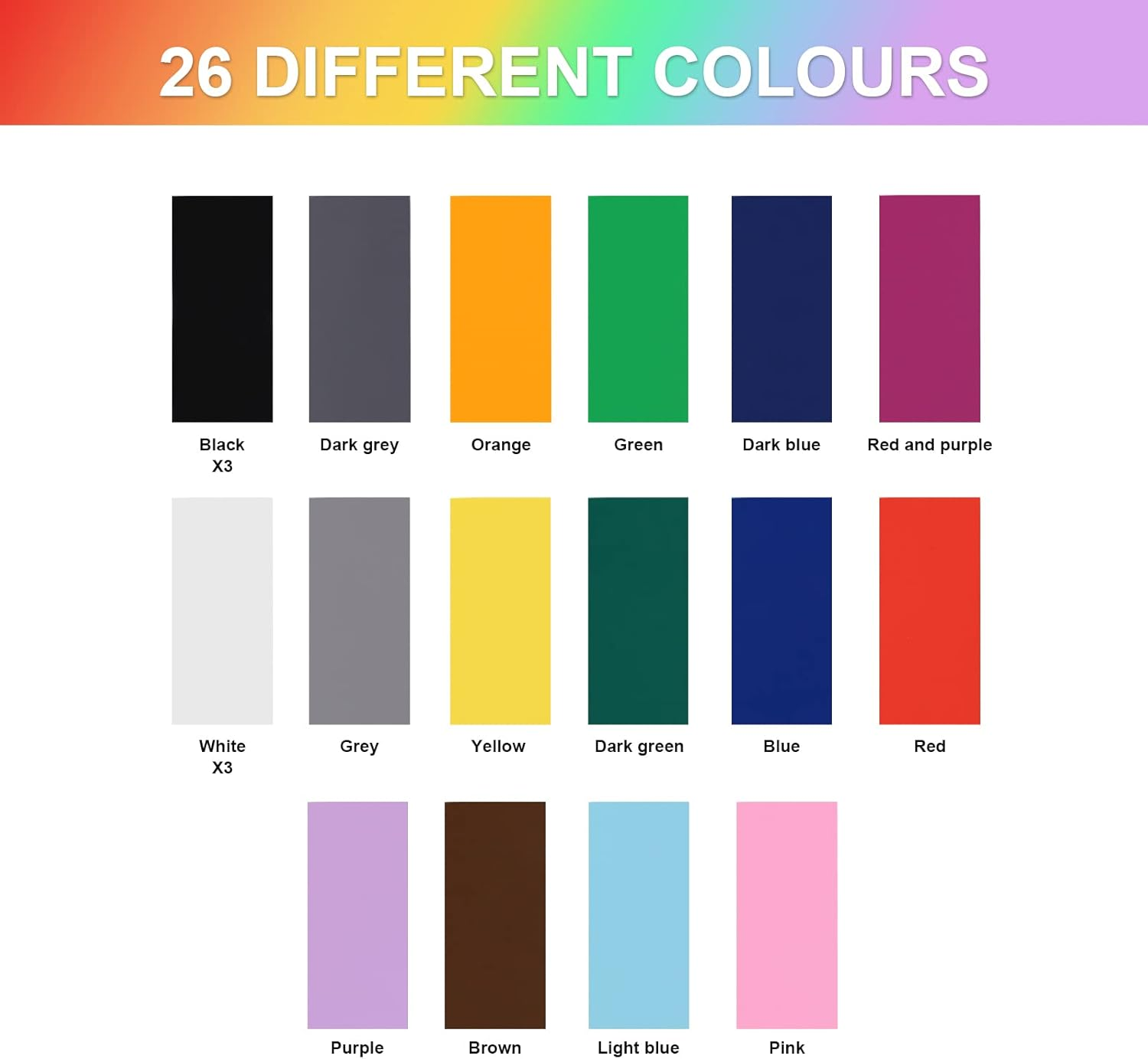 Homiliky Adhesive Vinyl Permanent 20 Sheets & 5 Transfer Tape Sheets (5.9X11.8 In) - for Cricut Joy Vinyl for Decor Sticker,Accessories and Supplies,Craft Cutter, Outdoor, Car Decal, Decoration Vinyl image number 3