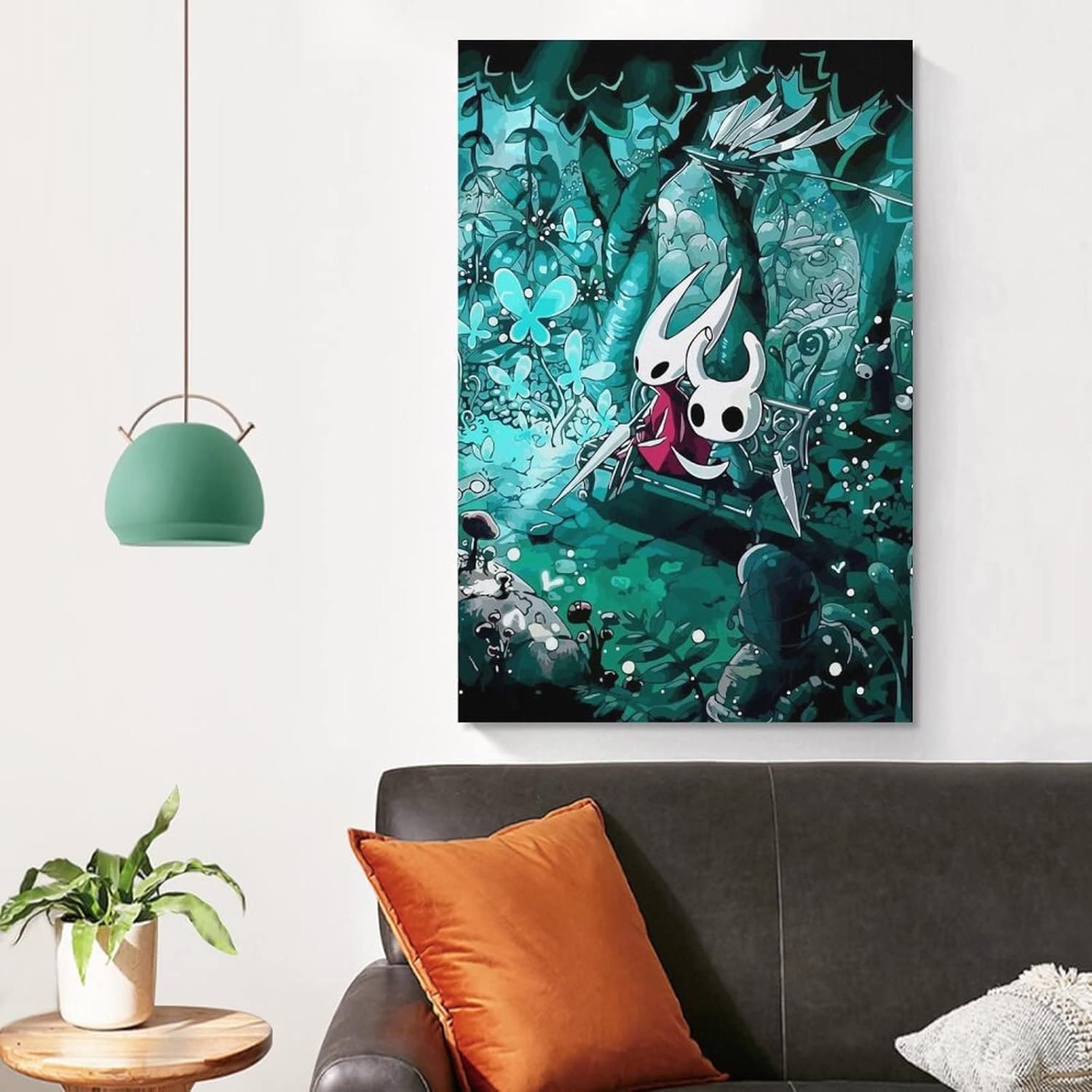 Hollow Knight Posters & Prints on Canvas Wall Art Poster for Room Decor Unframe 12X18Inch(30X45Cm) image number 1