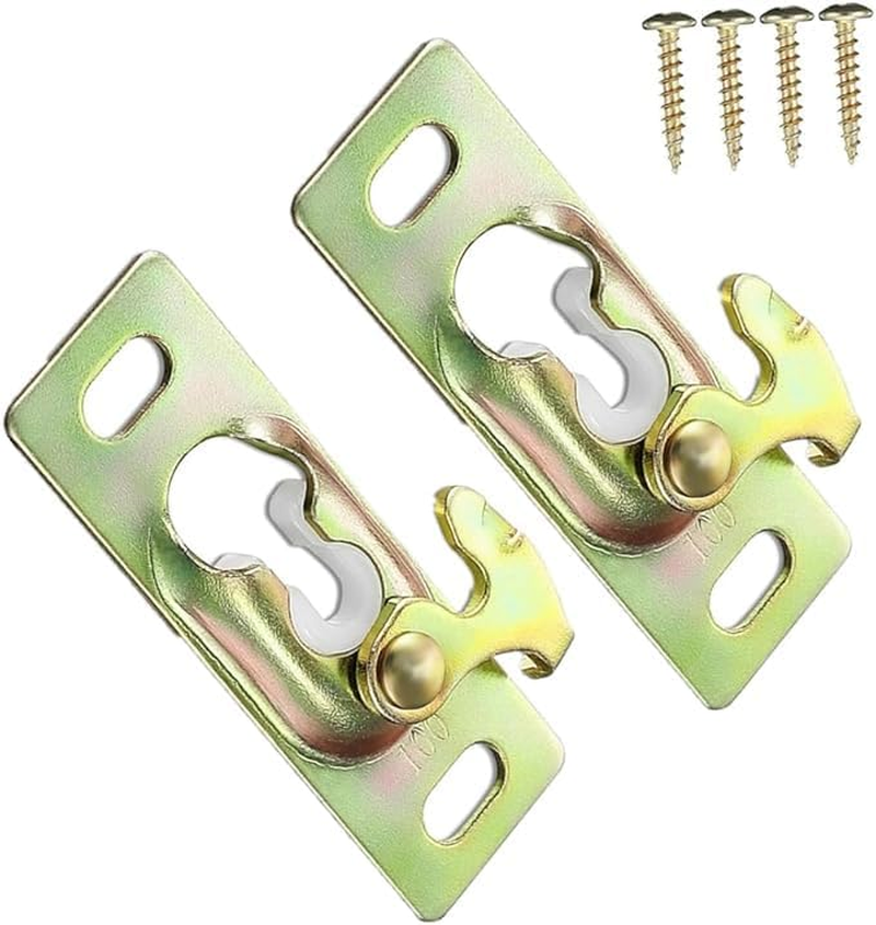 Sliding Door Hanger, 2Pcs, Pocket Hardware,Sliding Hardware,Pocket Roller Assembly Connection Plate image number 3