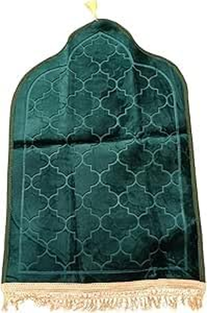 Muslim Prayer Mat for Mussallah, Prayer Room Zaawiya, Sajadah, Namaz, Nimaz, Felt Backing Prayer Rug, Prayer Rug for Muslims, Ramadan or Eid Gifts (Palestine - Al Aqsa -, 70X110 Cms) image number 2