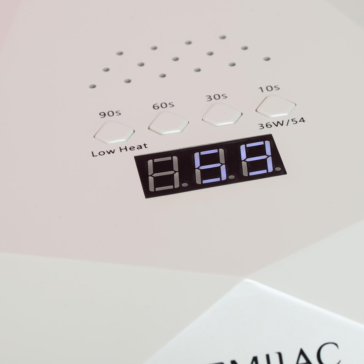 Semilac UV LED Nail Lamp 36W/54W - Lamp for Gel & UV Varnish, Dual LED Technology, Dual Power, 4 Timer, Sensor, for Manicure & Pedicure image number 1