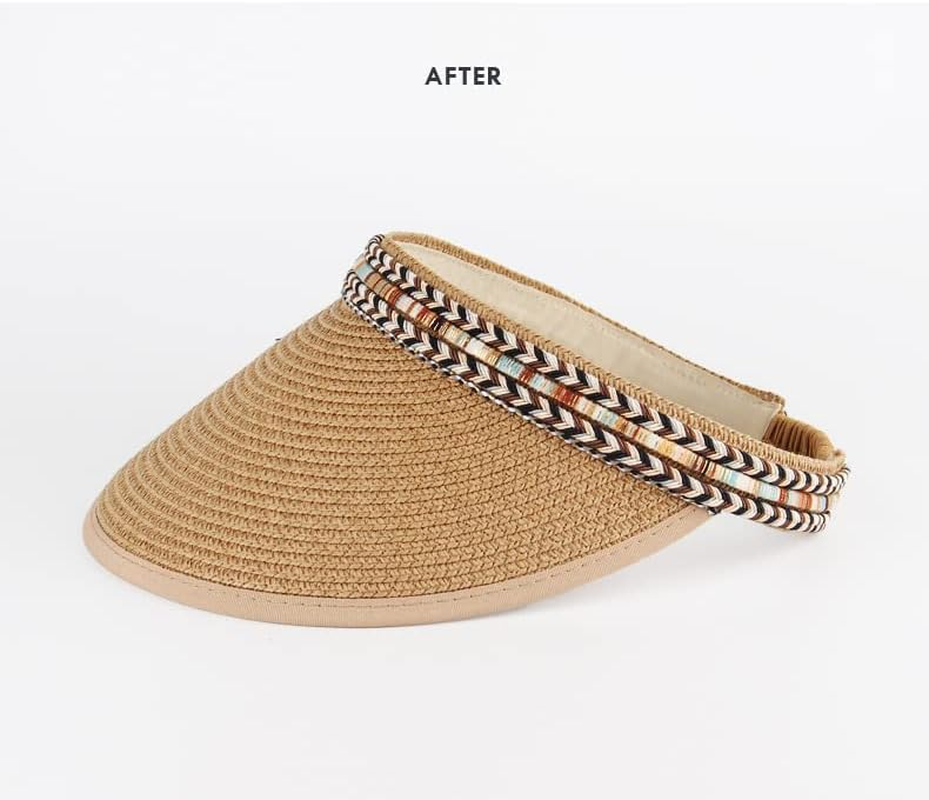 GRNUS Hat Bands for Women Fedora Hat Men Cowboy Cowgirl Hats Handmade Men Belt Accessories Rope Belt - Braid + Gemstone image number 6