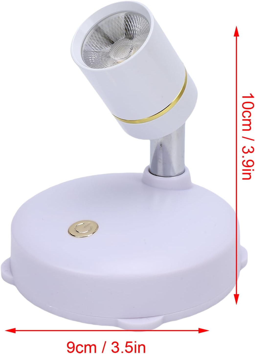 Depisuta 2 Pack Spotlights Indoor with Remote, Battery Powered Ceiling Decorative LED Spot Lights Accent Lighting, Display Lights for Plant Painting, Artwork, Wall Art