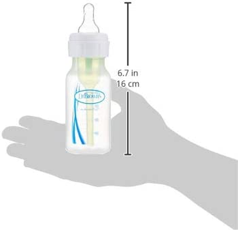 Dr. Brown'S Options plus with Level 1 Teat Feeding Bottle 3 Pack, 120 Ml image number 1