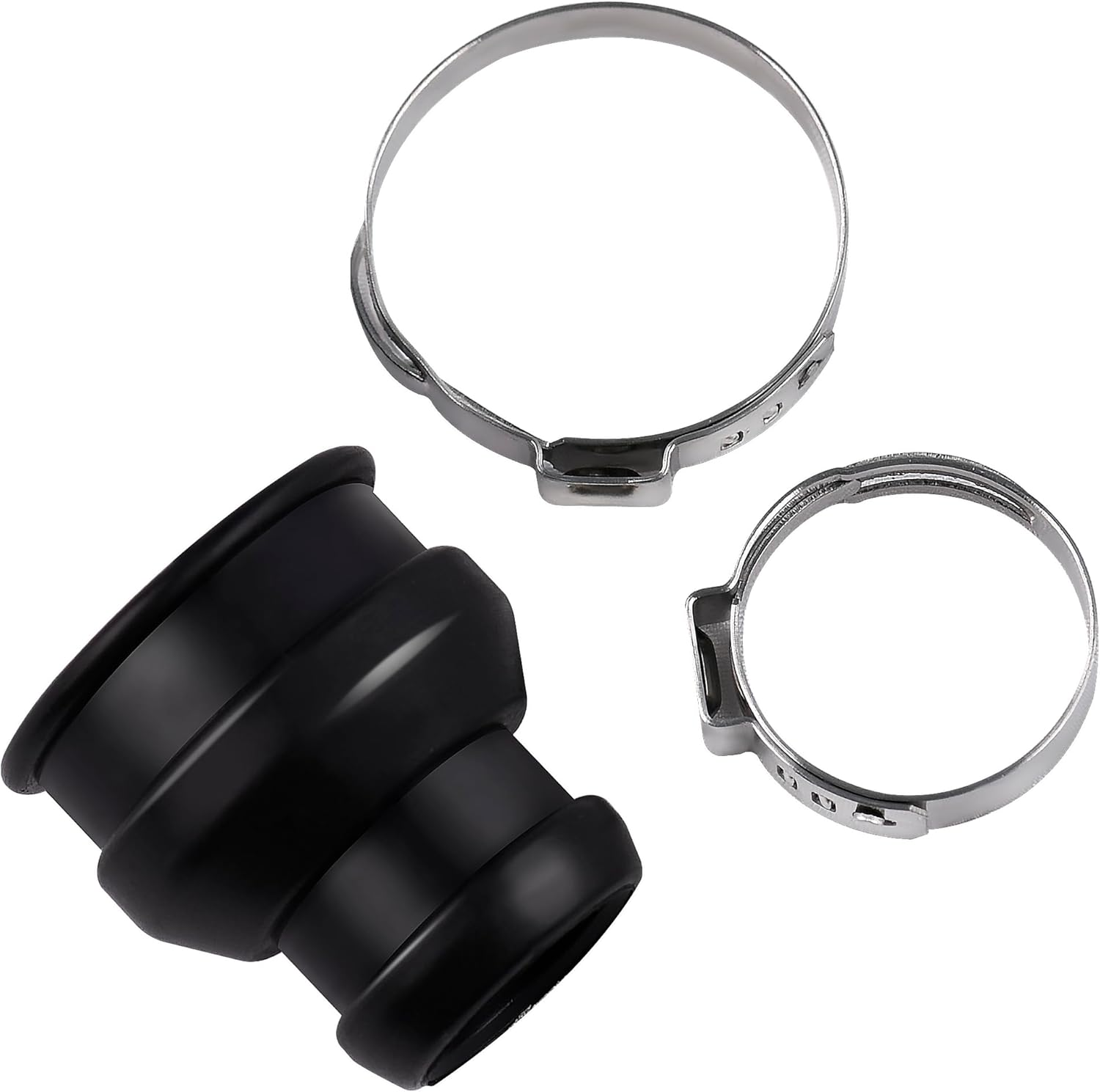 295501148 Drive Shaft Protector Sleeve Rubber Boot Kit & Clamps Compatible with Seadoo 2014 2015 2016 2017 Spark 900 and Spark 900 HO, Replace# 271001762 271001922 image number 5