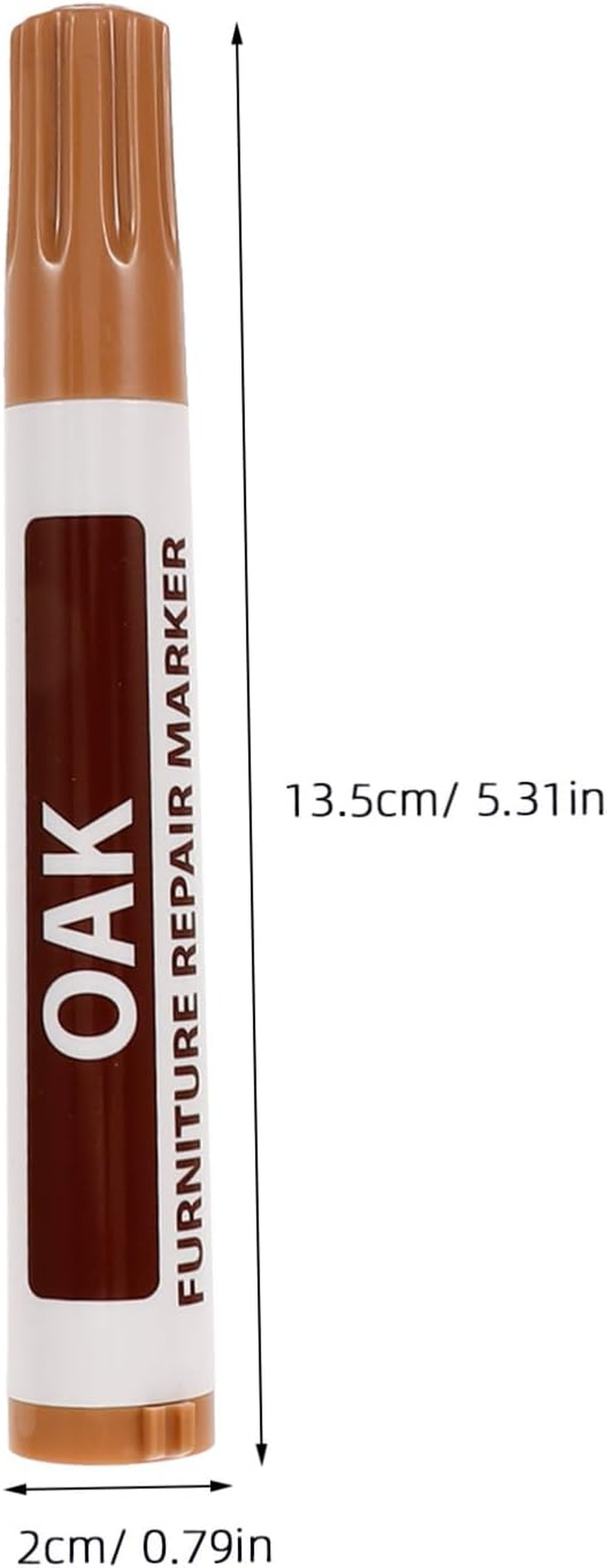 8Pcs Wood Floor Scratch Repair Kit Furniture Markers Touch-Up Pen for Hardwood Instant Dry Multi Easy to Apply image number 2