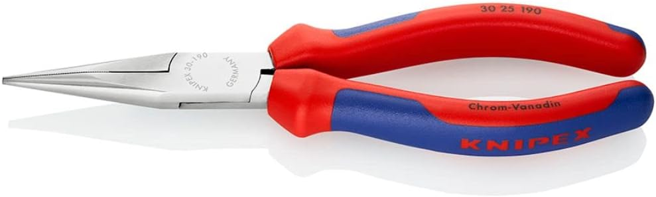 Knipex 30 21 140 Long Nose Plier, 42 Mm Jaw Length X 2.5 Mm Tips Width