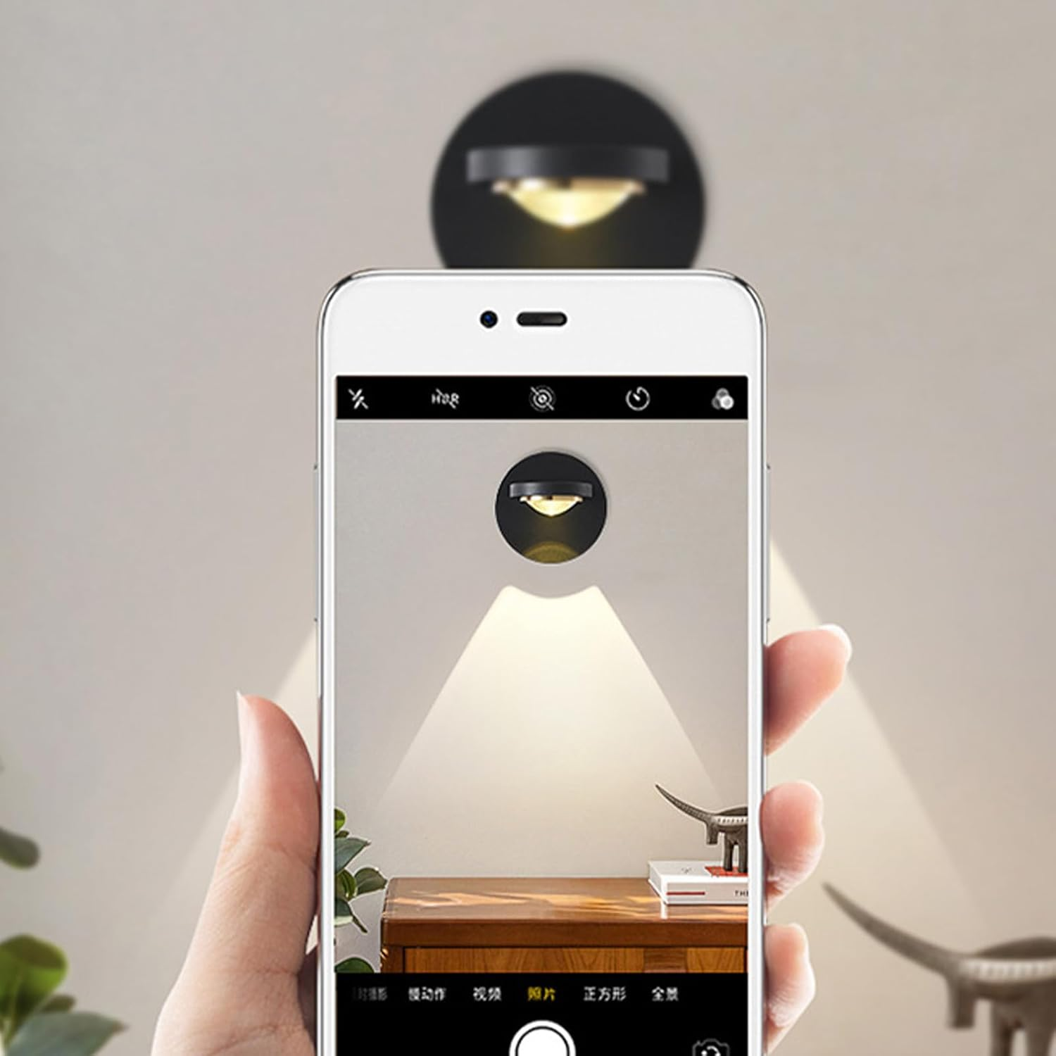 LED Indoor Wall Lighting 330&deg; Rotatable Adjustable Angle Modern Metal Wall Lamps Aluminum Acrylic Reading Wall Sconces for Living Room Bedroom Bedside Office Hotel (Rectangular White,White Light) XXZ