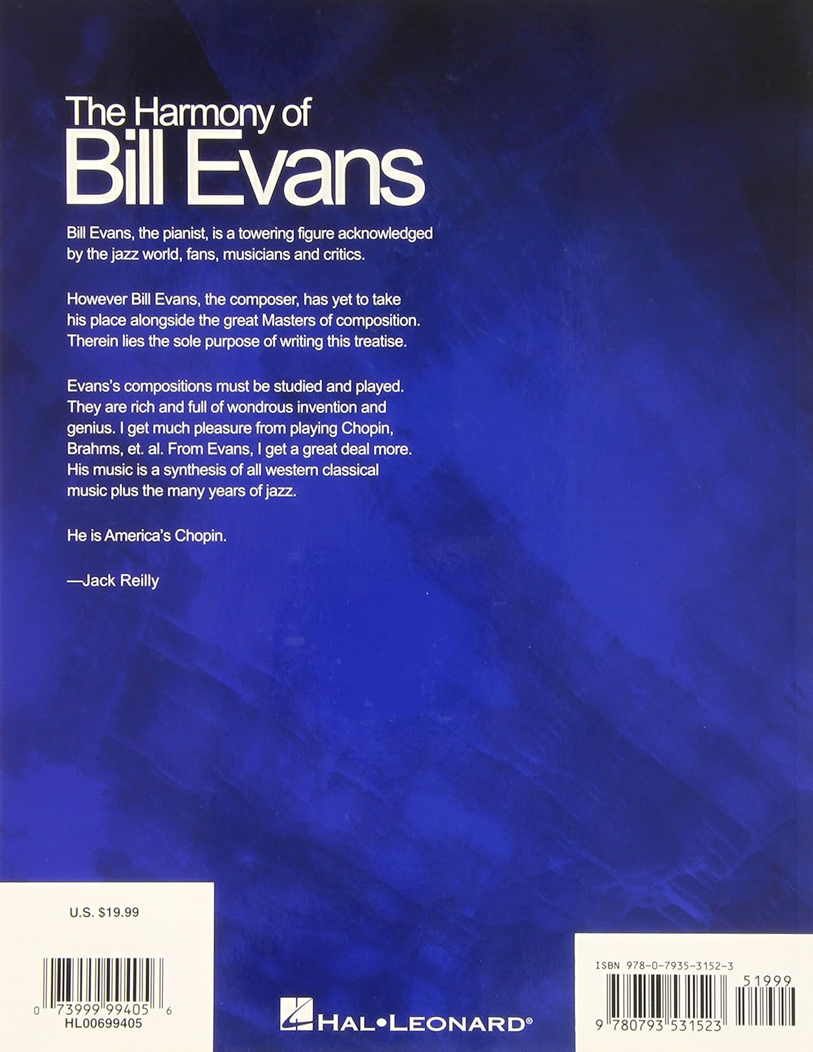 Harmony of Bill Evans