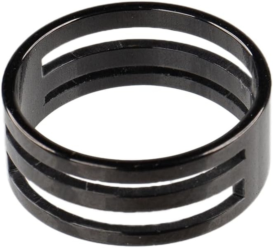 Craft County Jump Ring Opening and Closing Tool - Easy Slip-On Ring with 4 Slots for Jewelry Making - Silver