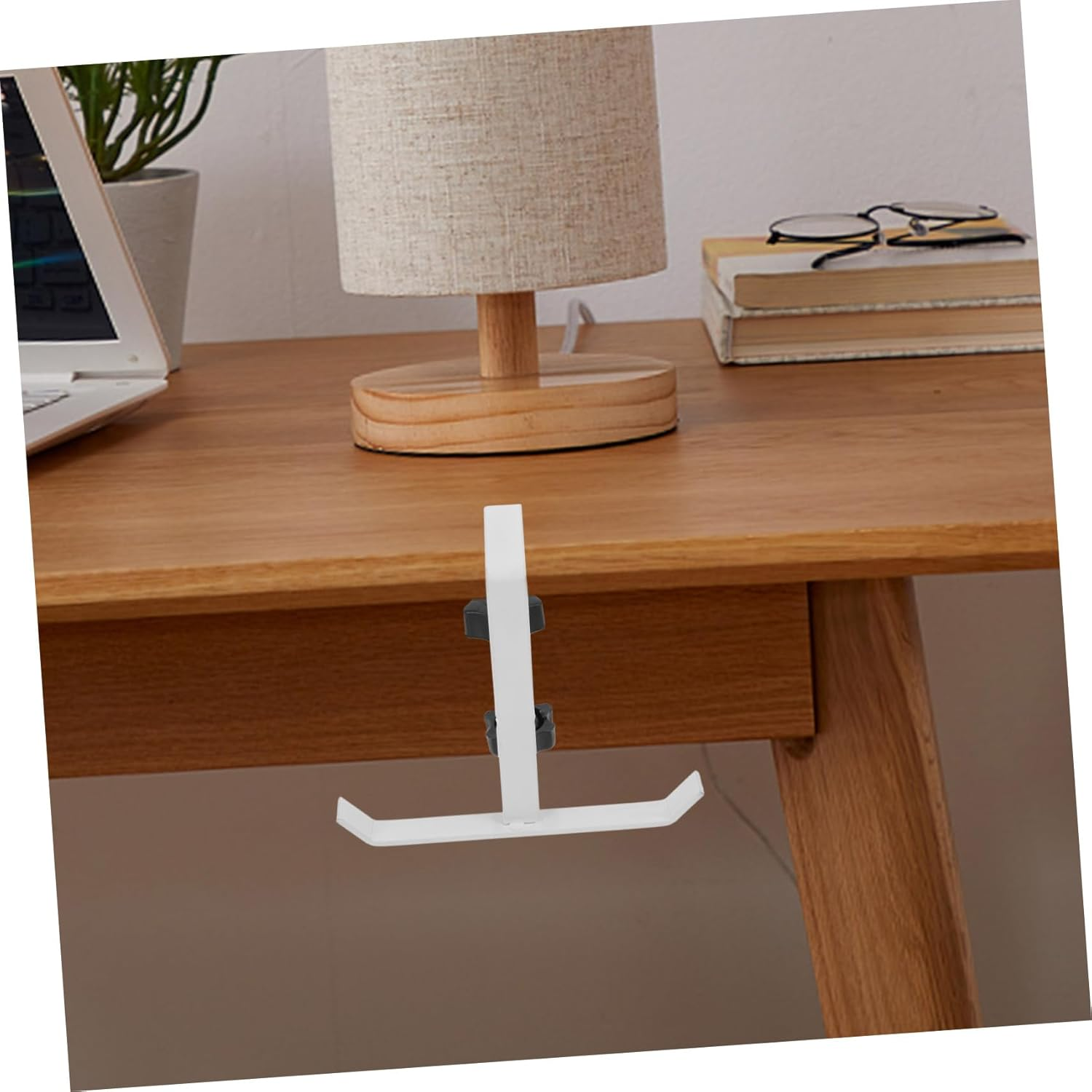 SAFIGLE 5Pcs Table Backpack Holder Desk Handbag Hook Hanger for Office School Convenient Bag Hook for Desk Hanging Purse for Table image number 4