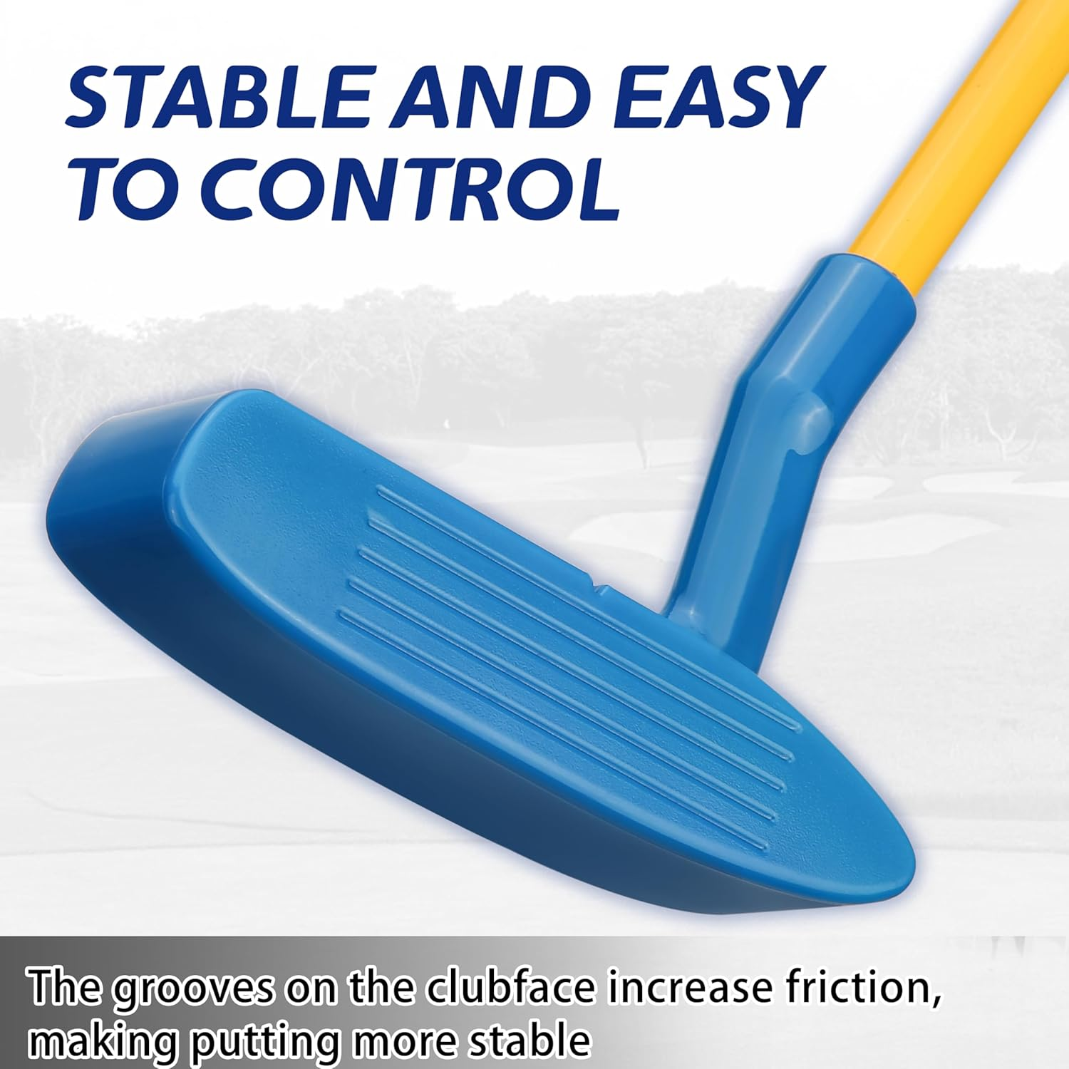 PGM Children'S Golf Club Set - Can Hit Real Balls, Includes Wood, Iron, and Putter Clubs, Great for Beginner Boys and Girls, Instructional Training Set image number 4