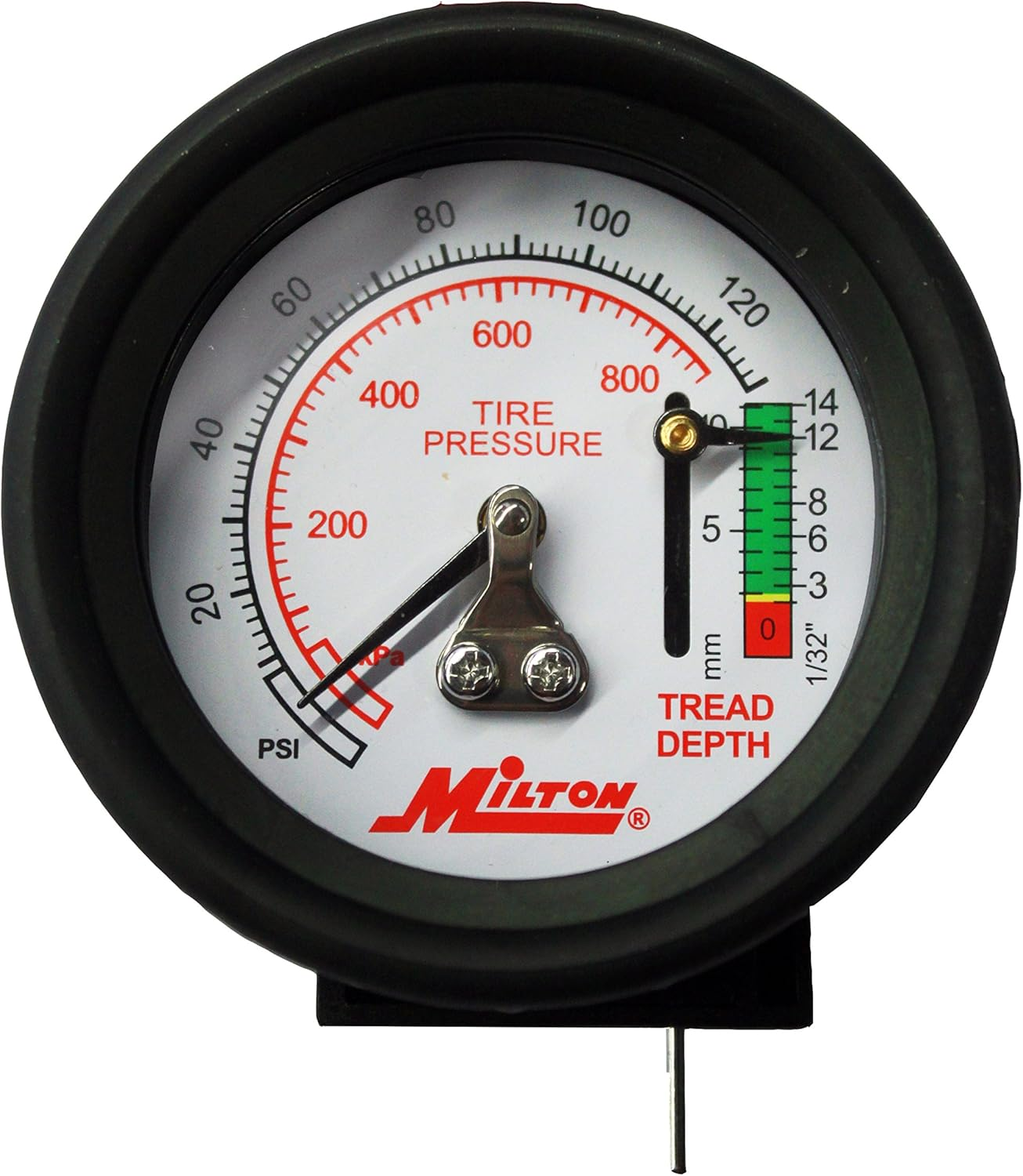 Milton (S-934 Dial Tire Pressure Gauge - Single Head Tire Tread Depth Gauge image number 6