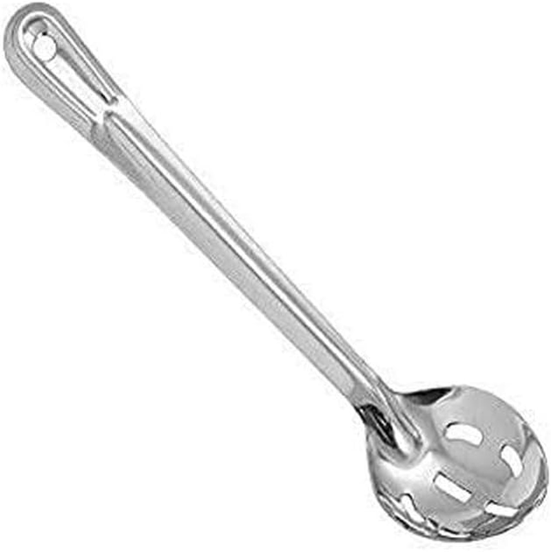 Winco BSPN-13, 33Cm Prime Stainless Steel Perforated Basting Spoon, Mixing Spoon, Commercial Cooking Spoon Server, NSF image number 4