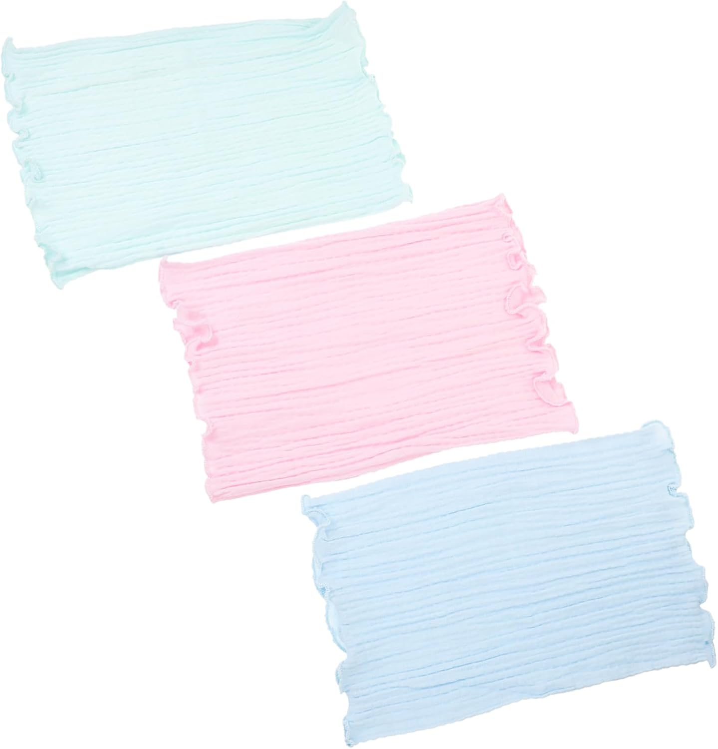 3Pcs Cotton Bellyband for Newborns Navel Protector Soft and Warm Umbilical Cord Support for Infants Assorted Colors image number 2