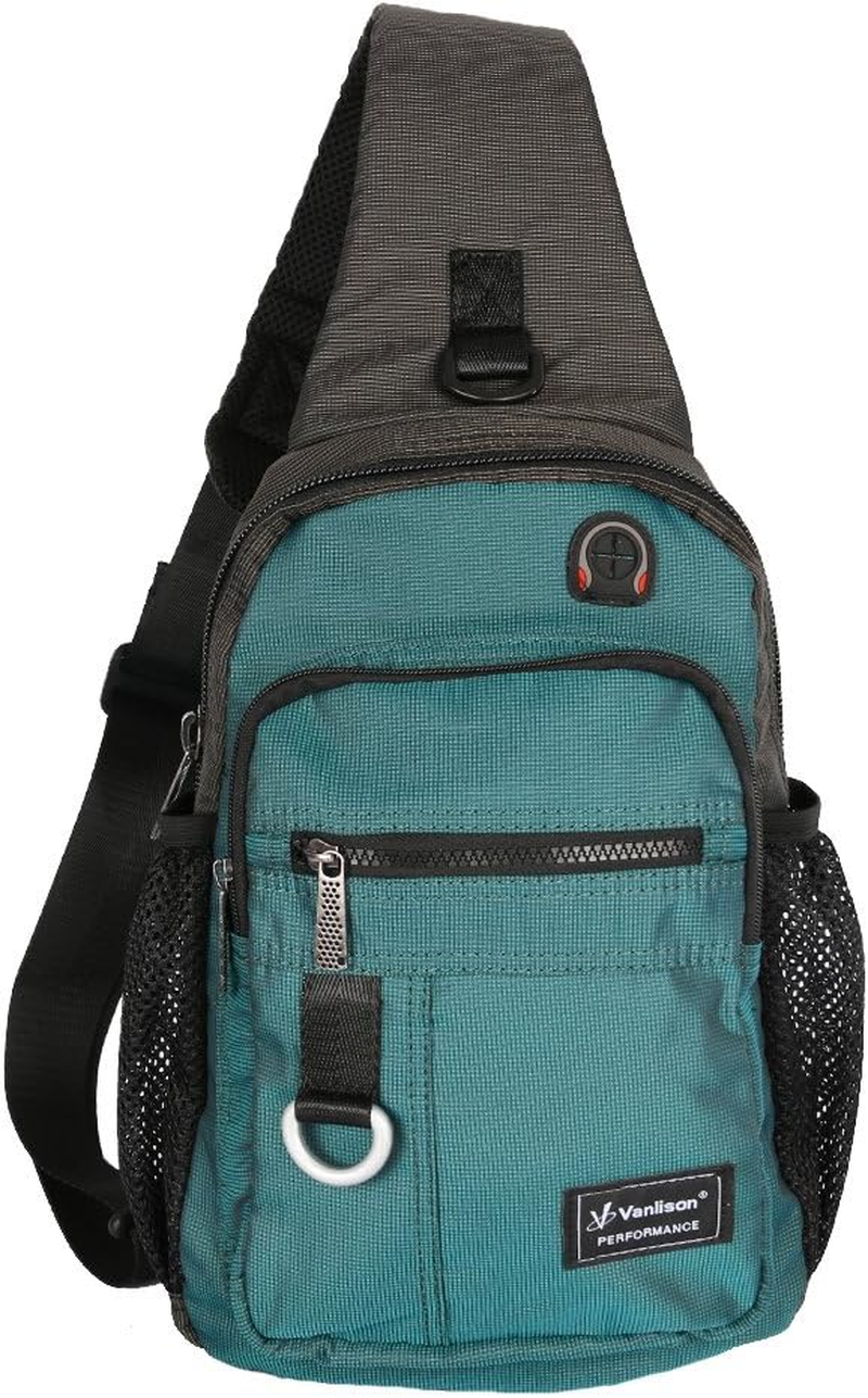 Vanlison Crossbody Sling Bag Small Backpack for Men Women Teens Bag