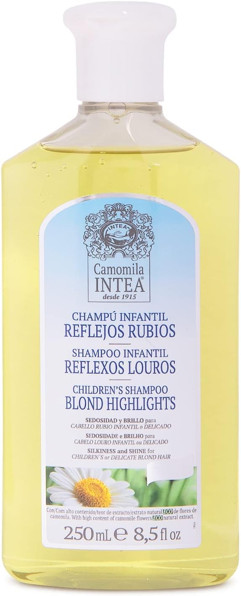 Intea Camomila Children'S Shampoo Blonde Highlights 250 Ml image number 6