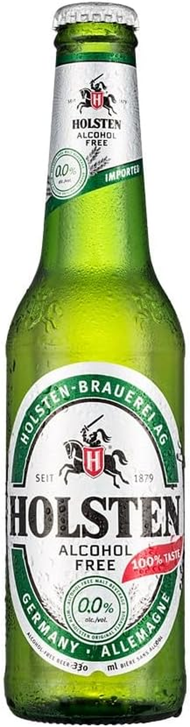 Holsten 0 Percent Non-Alcoholic Beer 330 Ml (Pack of 6)