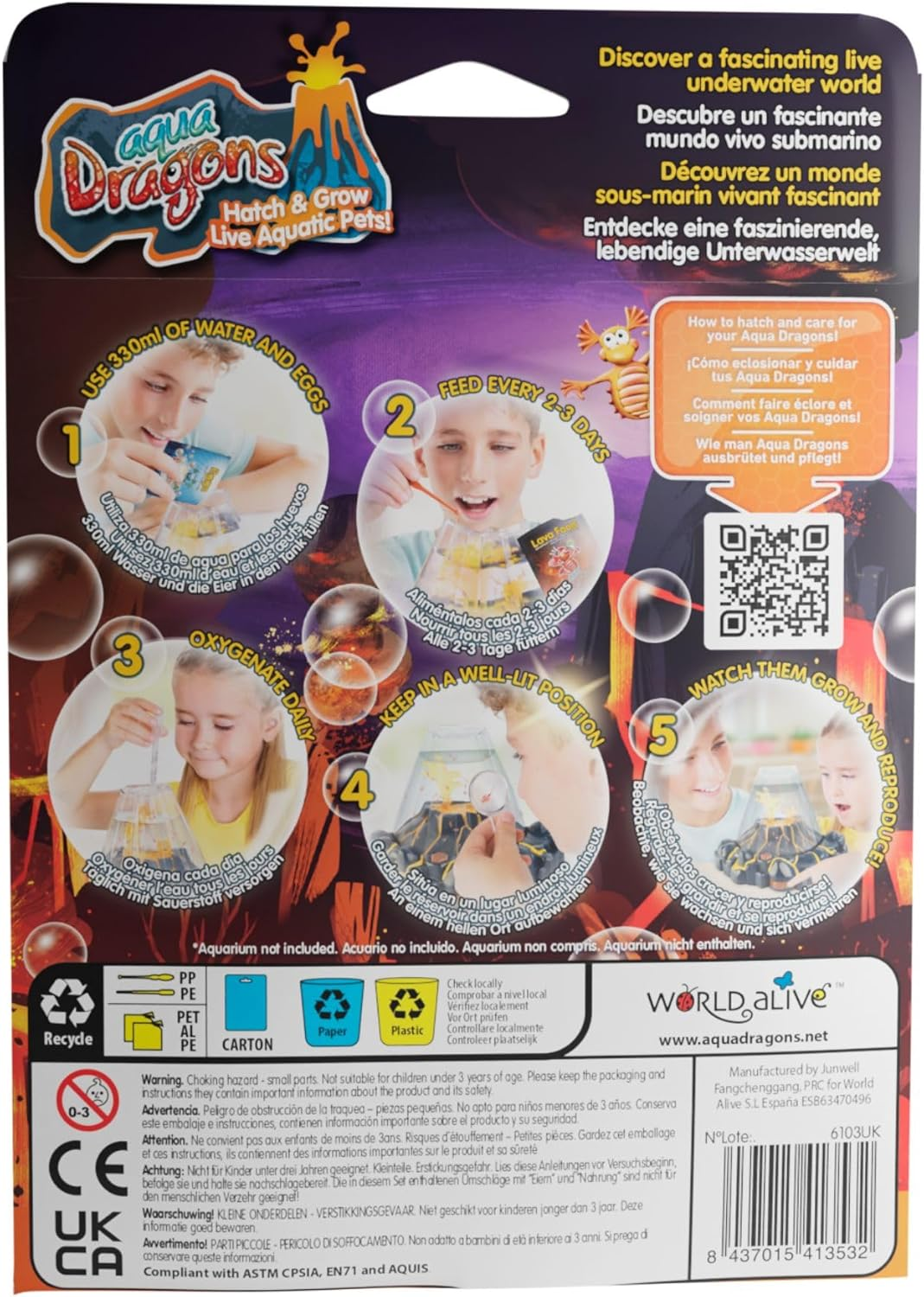 Aqua Dragons - I'M Red Food Refill image number 5