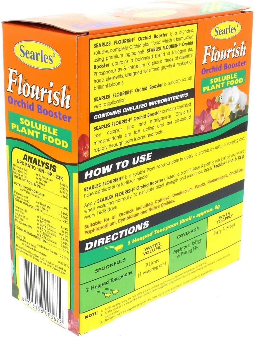 Searles Flourish Orchid Booster Fertilizer, 500 G image number 1