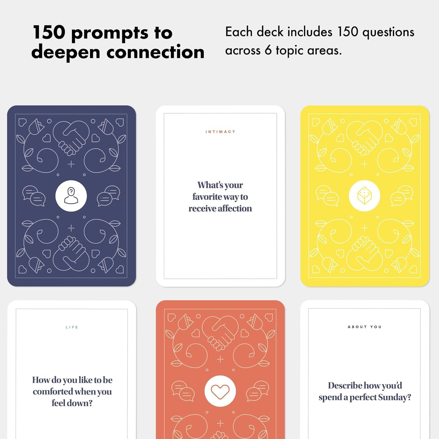 Bestself Intimacy Deck with Relationship Building Conversation Cards for Starters Couples Games, Meaningful Couples Card Game, Romantic Couples Strengthen Relationship Cards for Couples (Plus) image number 5