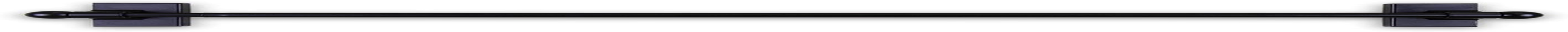 Rod Desyne 7/16 Inch Magnetic Rod 28-48 Inch - Black