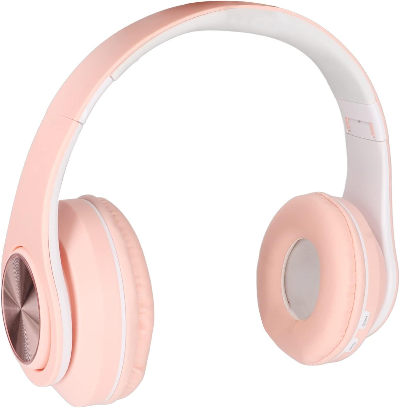 Active Noise Cancelling Headphones,Bluetooth 5.0 Foldable Wireless over Ear Headphones,Rgb Colorful Light Headset,Pu Leather Earmuffs Earphone,For Boys,Girls(Yellow)