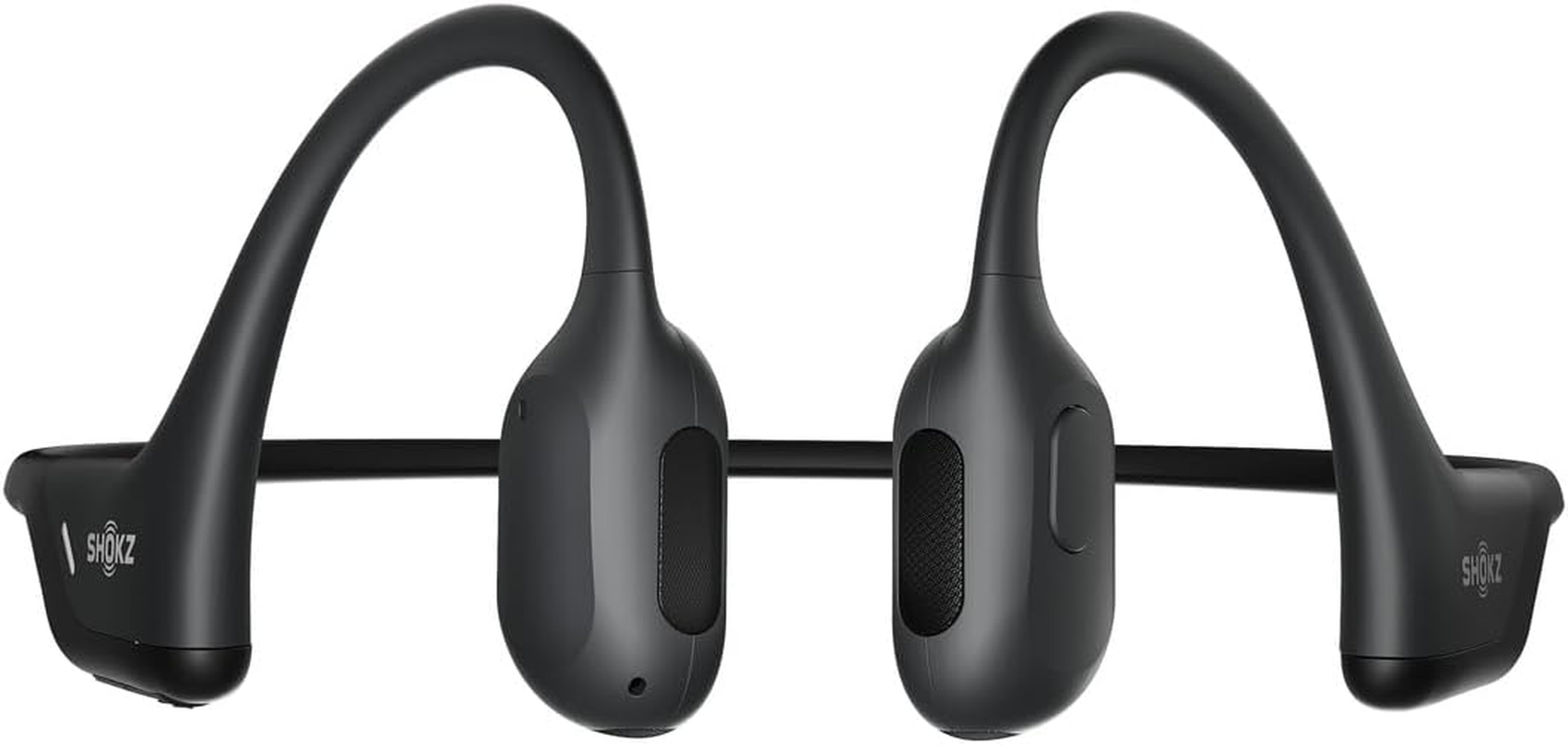 Shokz Openrun Pro Bone Conduction Open-Ear Sport Headphones, Black - Black image number 6