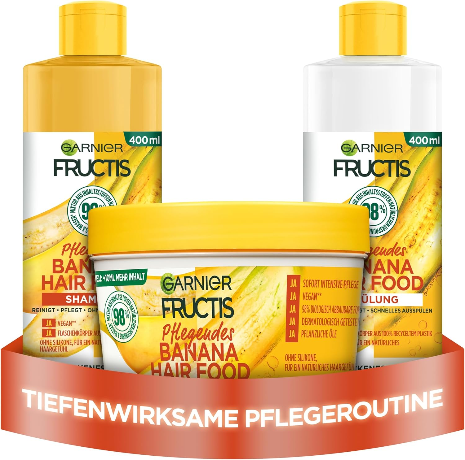 Garnier Fructis Banana Hairfood Routine image number 2