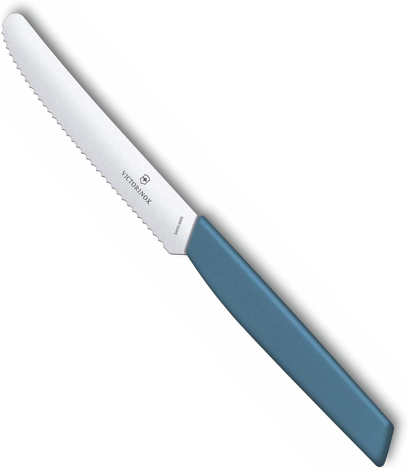 Victorinox Swiss Modern Wavy Edge Tomato and Table Knife, Blue image number 3