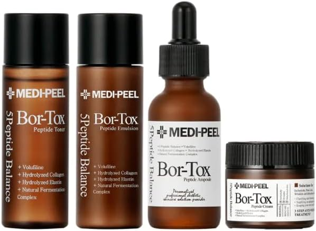 Medi-Peel Bor Tox Multi Care Kit - Peptide Ampoule 30Ml, Toner, Emulsion, Cream 50G image number 4