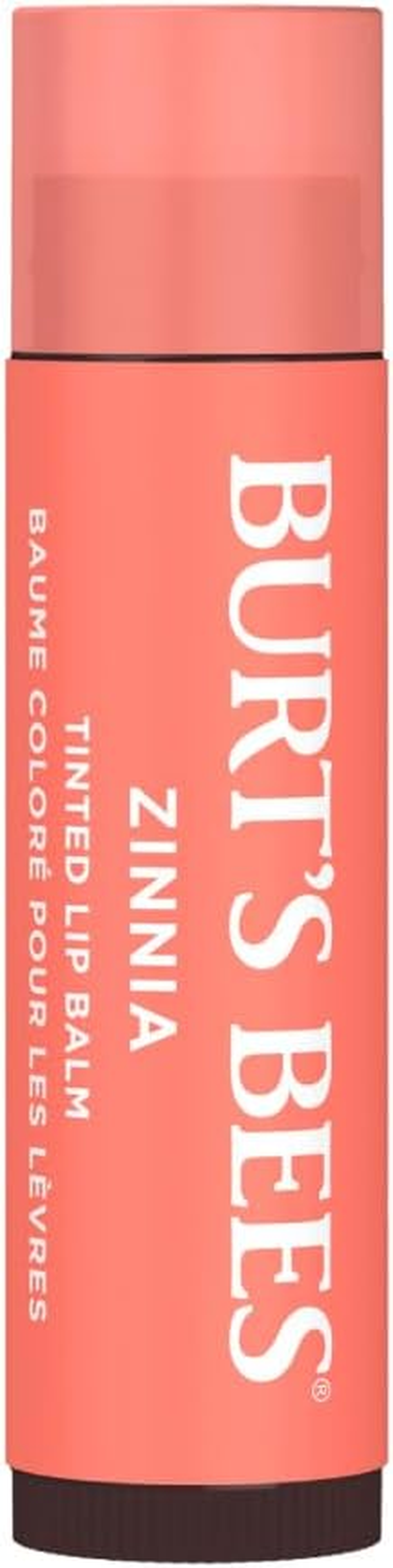 Burts Bees Tinted Lip Balm - Zinnia for Women 0.15 Oz Lip Balm
