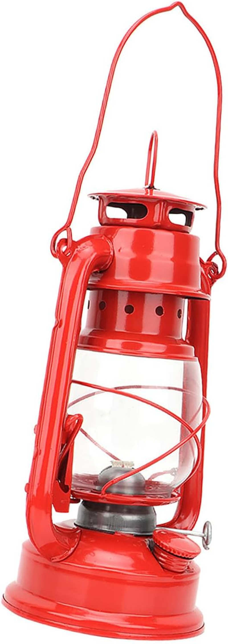 Hurricane Oil Lamp ,Hurricane Lamps Vintage Lantern Lights Burning Lantern Retro Kerosene Lamps Classic Oil Lamp Table Lanterns, Vintage Kerosene Lamp for Home, Garden (Blue)