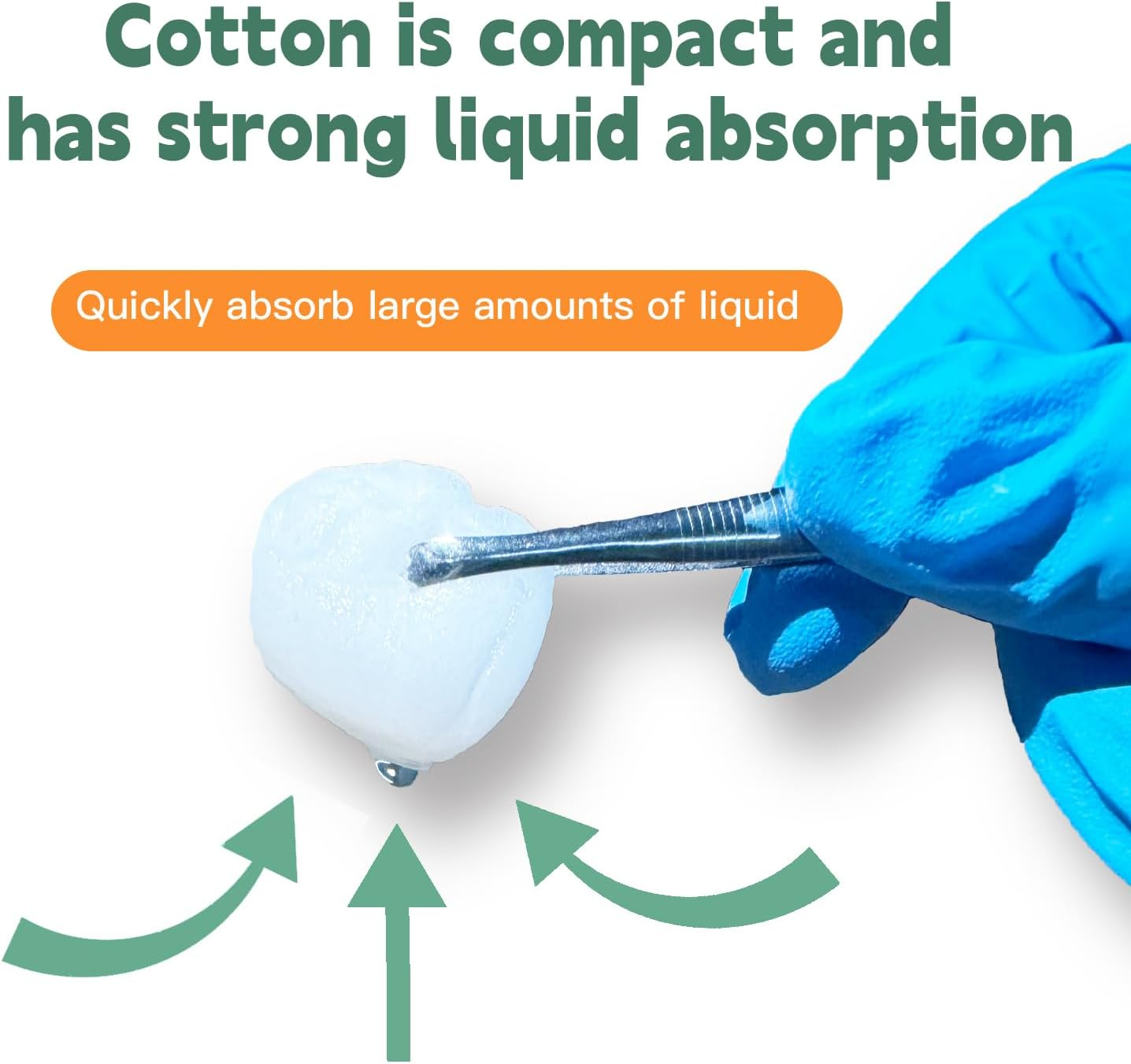 Cotton Balls Sterile &ndash; Gentle and 100% Pure Cotton, Ideal for Makeup and Sensitive Skin, Individually Packaged (120 Count) image number 5