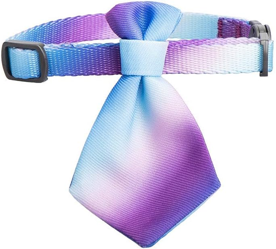 Pidan Cat Necktie Collar, Blue-British Style Tiger