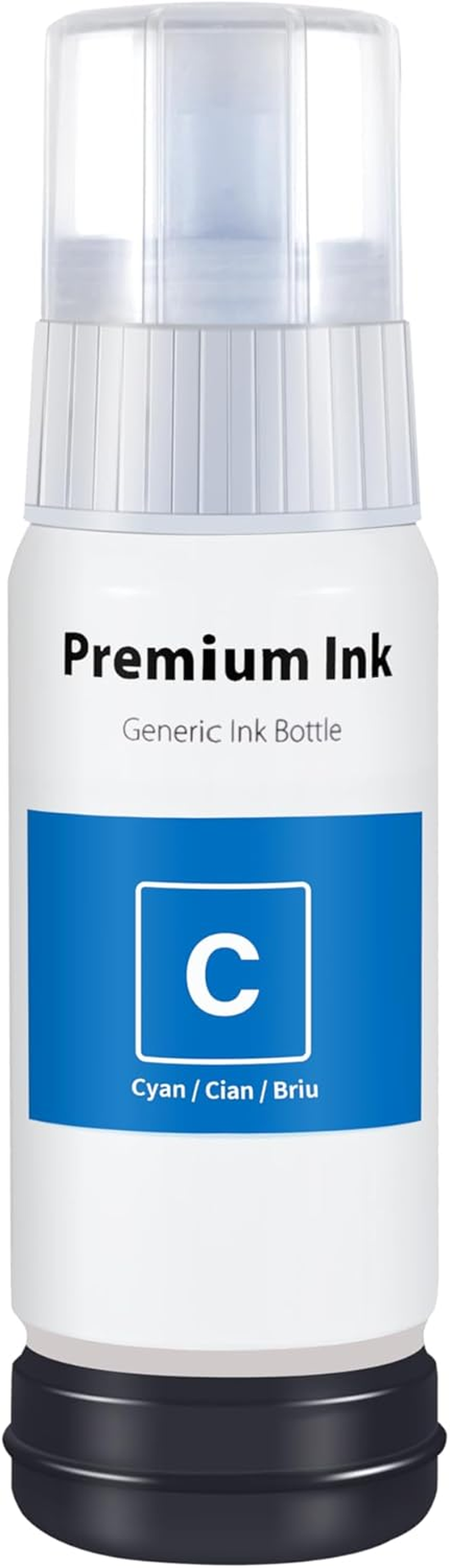 552 T552 Ink Refill Bottles Replacement for Epson 552 T552 T552920 Used for Epson Ecotank Photo ET-8550 ET-8500 Printers (1Black, 1Photo Black, 1Cyan, 1Magenta, 1Yellow, 1Gray, 6-Pack 600ML Dye Ink) image number 3