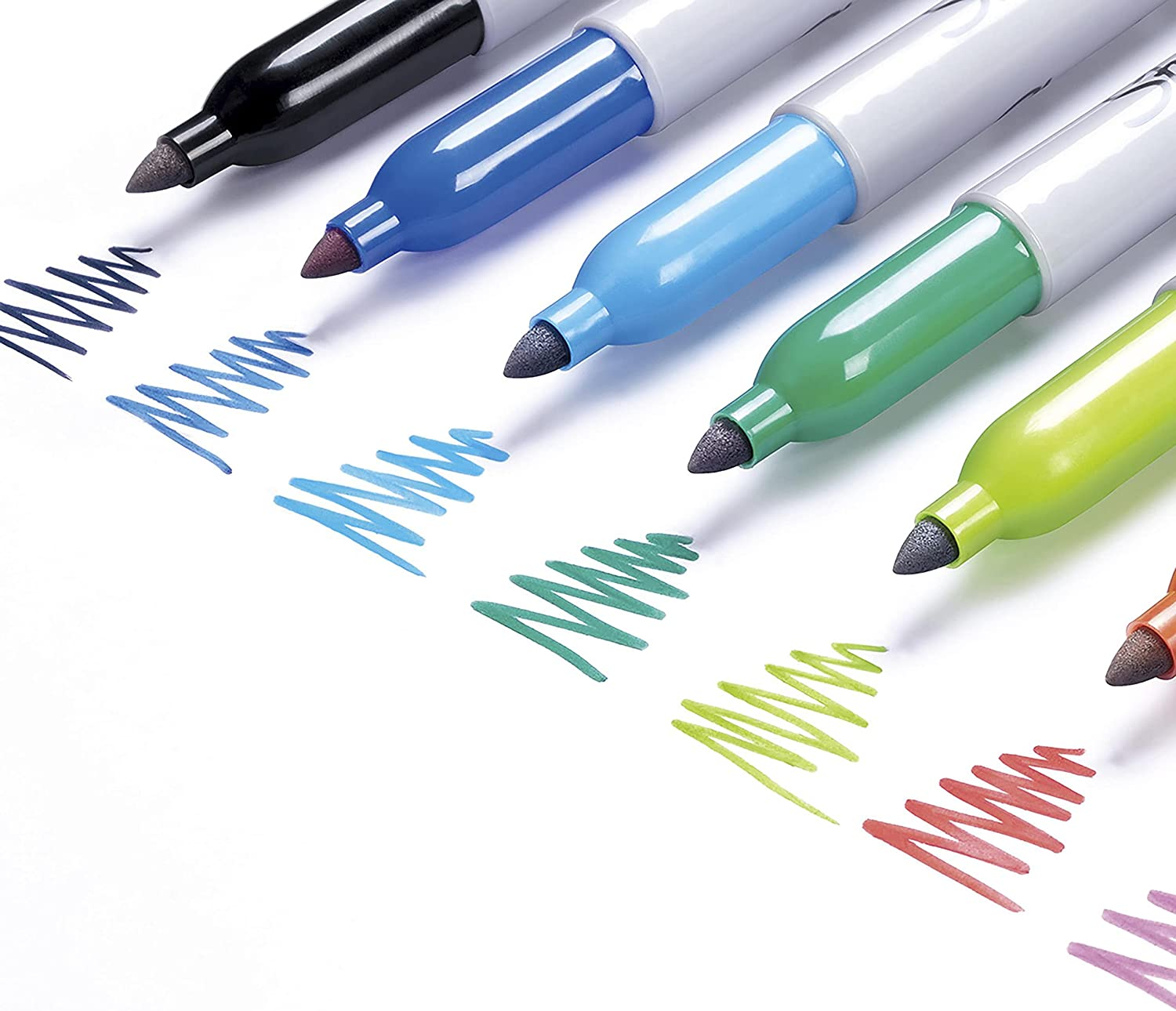 Sharpie 1949557 Fine Colour Burst Permanent Marker (Pack of 24) image number 1