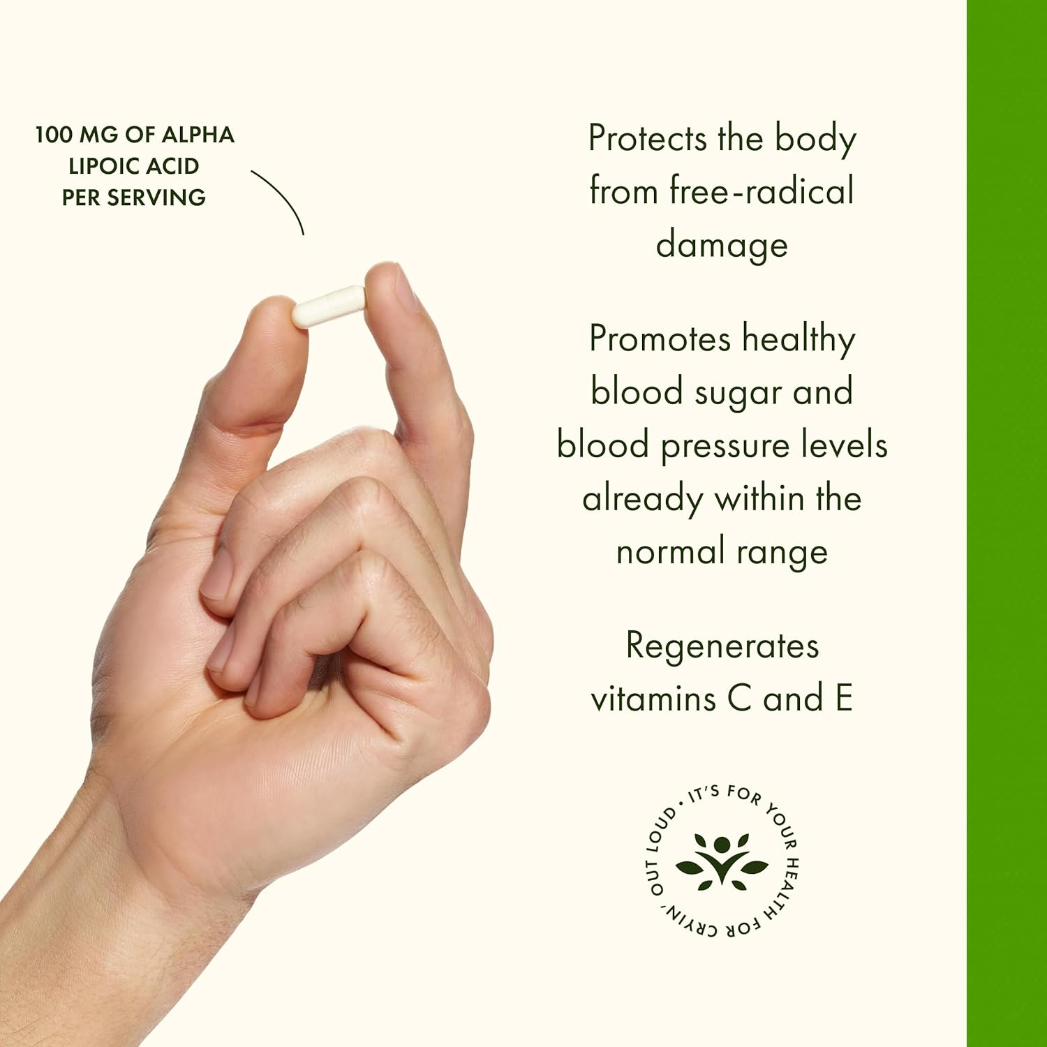 Swanson Alpha Lipoic Acid 100 Mg 120 Capsules image number 1