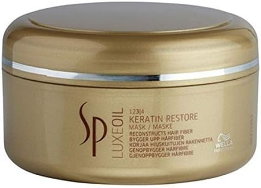 Wella Sp Luxeoil Keratin Restore Mask (150Ml) - Wella Keratin Mask the Restoration (150 Milliliters) [Parallel Import Goods]