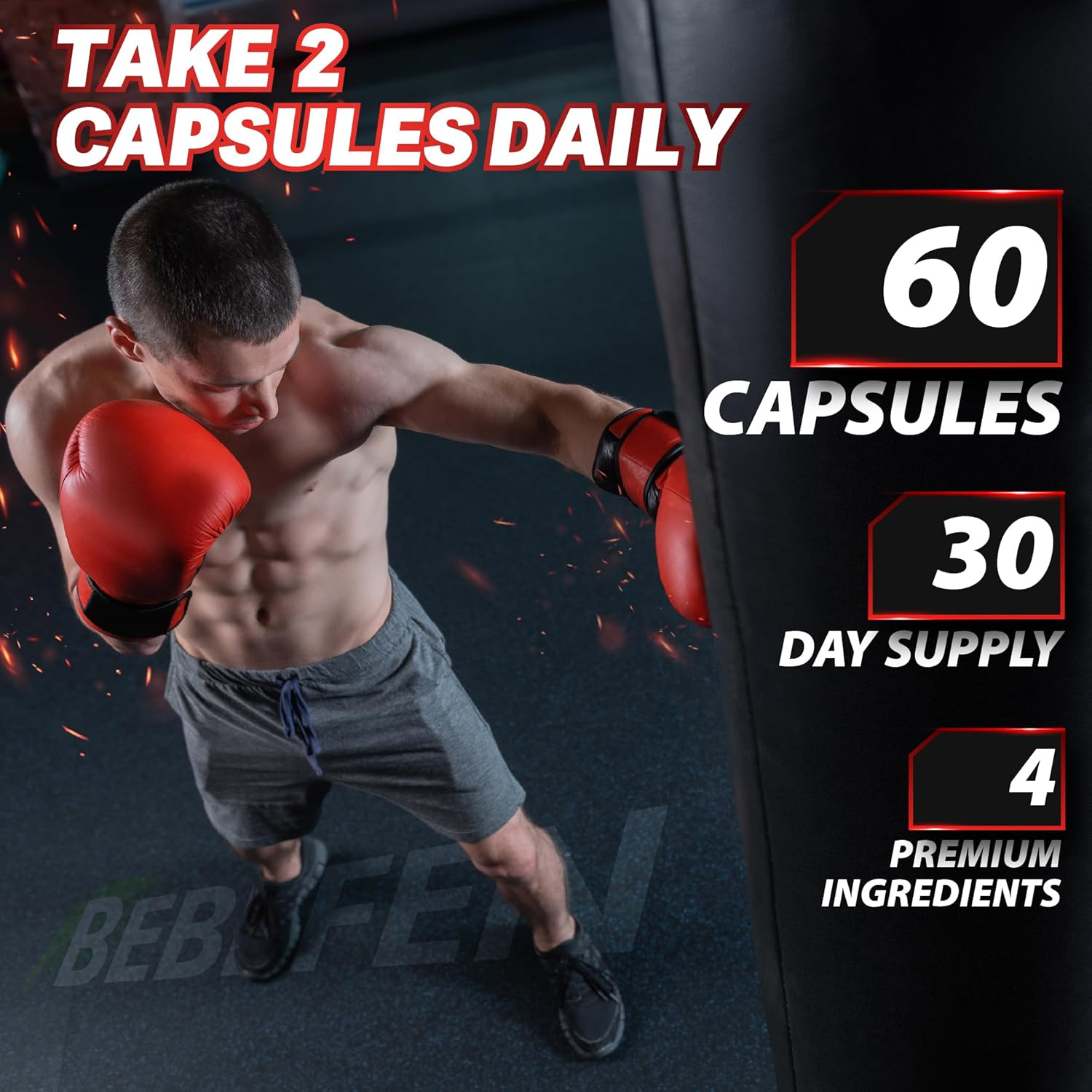 Turmeric Boswellia Extract Supplement - Extra Strength Boswellia Serrata with Turmeric Curcumin - 95% Curcuminoids and 65% Boswellic Acid - Vegan Pills - 60 Tumeric Caps image number 6