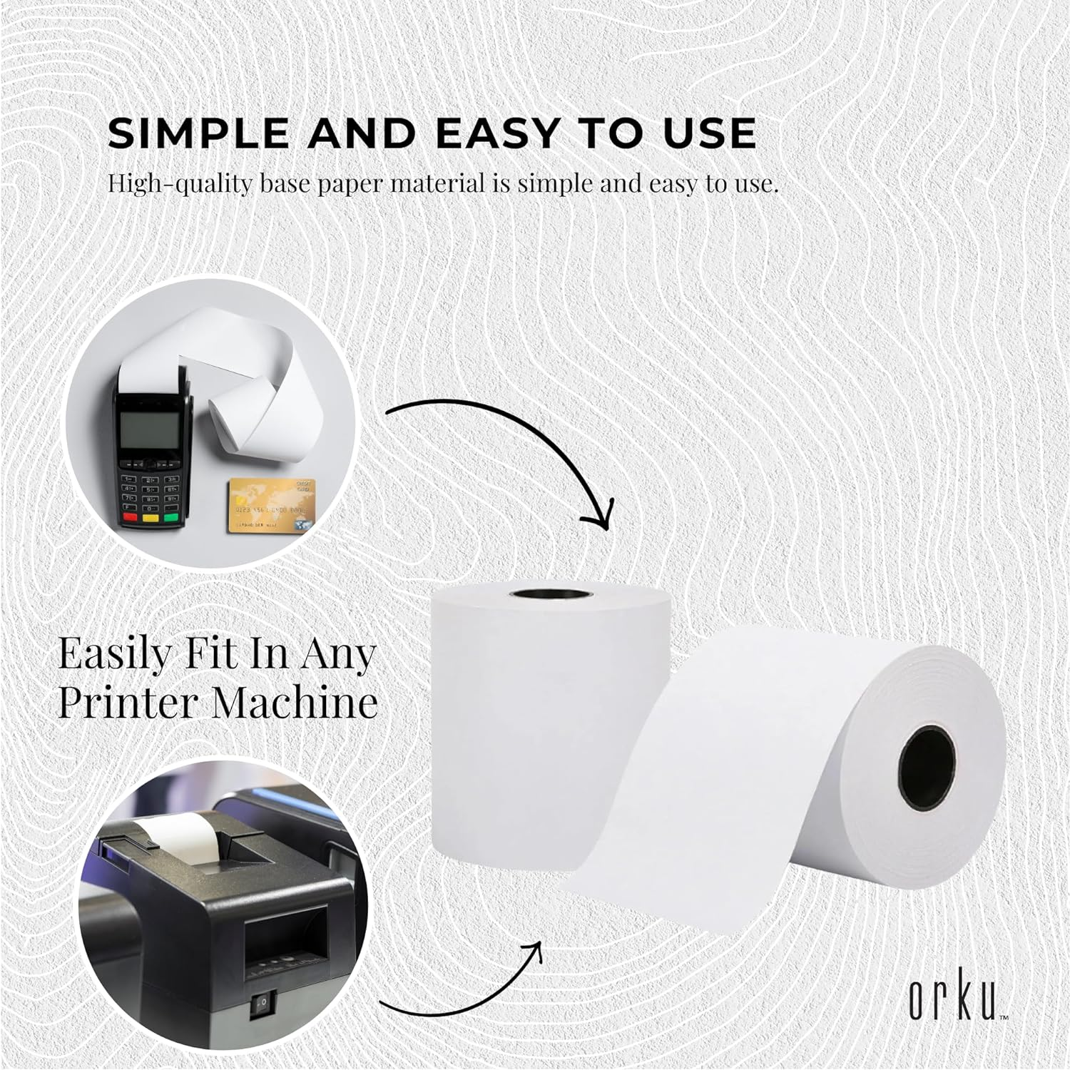 10X Thermal Paper Rolls 80X80Mm - 47.5M Register EFTPOS POS Receipt Bulk image number 6