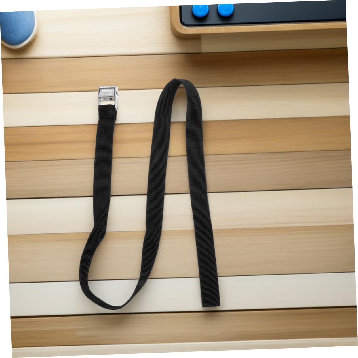 HOODANCOS 3Pcs Adjustable Heavy Duty Surfboard Lashing Straps with Metal Buckle High Elastic Travel Tie down Straps for Luggage Fitness Gear Secure Transport Outdoor Hiking Camping Use image number 5